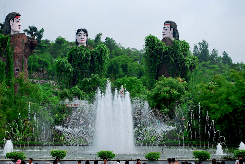 A recreational space suitable for the whole family